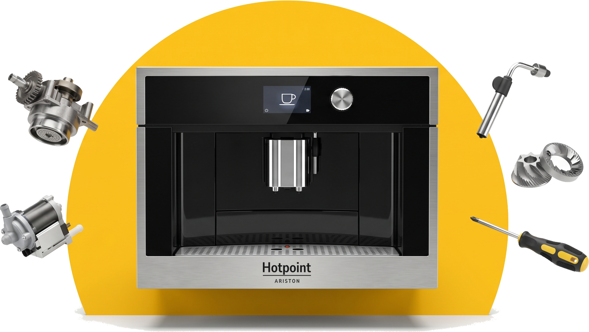 Ремонт кофемашин Hotpoint-Ariston на дому в Москве
